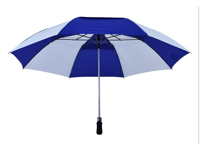 Długi kompaktowy parasol golfowy Odporny na rdzę Gładkie automatyczne otwieranie z ochroną UV dostawca