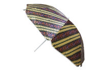 Plastikowe końcówki Przenośny parasol plażowy Wytrzymałość Regulacja wysokości na plażę dostawca