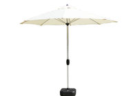 Wysuwany parasol plażowy o długości 150 cm Ochrona UV Biała metalowa tyczka powlekana dostawca