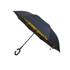 Parasol odwrócony, ręcznie otwierany, dwuwarstwowy, parasol przeciwdeszczowy dostawca