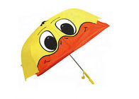 Żółta, mocna rama Uroczy dziecięcy parasol Dostosowany projekt logo Łatwo i płynnie dostawca