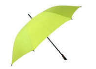 Metalowe końcówki Automatyczny parasol golfowy Działa płynnie Chromowana metalowa rama dostawca