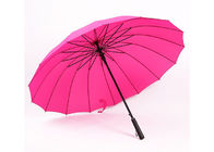 Automatyczny parasol golfowy o dużej wytrzymałości Antypoślizgowy uchwyt Eva żeberka odporne na rdzę dostawca