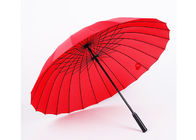 Automatyczny parasol golfowy o dużej wytrzymałości Antypoślizgowy uchwyt Eva żeberka odporne na rdzę dostawca