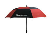 Kolorowy automatyczny parasol golfowy Aluminiowy trzon Dostosowane logo dostawca