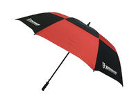 Kolorowy automatyczny parasol golfowy Aluminiowy trzon Dostosowane logo dostawca