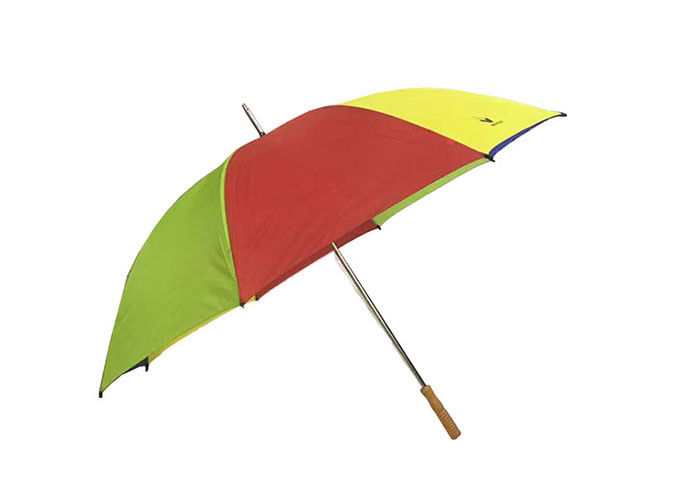 Łatwy do noszenia parasol golfowy Rainbow, parasol odporny na burzę dla firm podróżujących dostawca