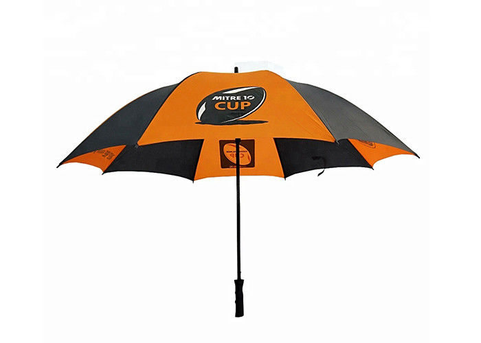 Wodoodporny duży parasol golfowy Wiatroodporny niestandardowe duże logo na zajęcia na świeżym powietrzu dostawca