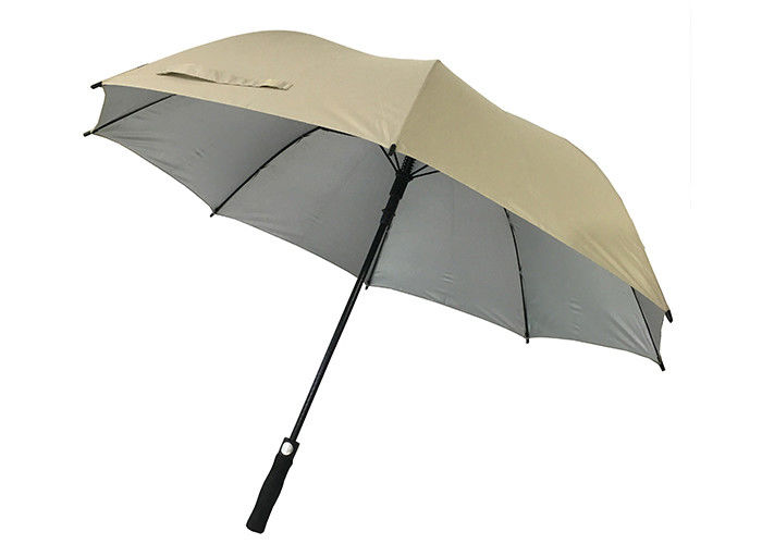 Uchwyt Eva Składany parasol golfowy Aluminiowy trzon Dostosowane logo dostawca